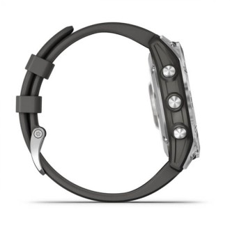 Hodinky Garmin Epix Silver/Gray Silicone Band (010-02582-01)