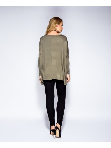 Női oversize khaki felső