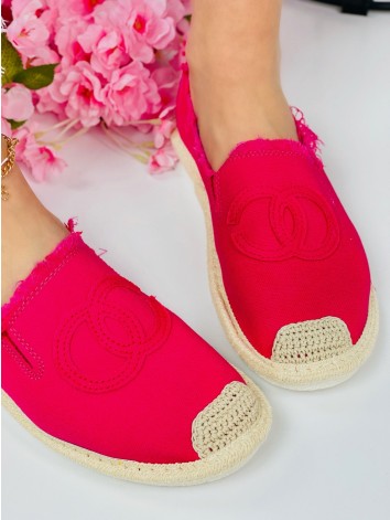 Női ciklámen espadrilles Chalen