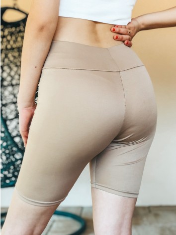 Női bézs kerékpáros leggings Melisa