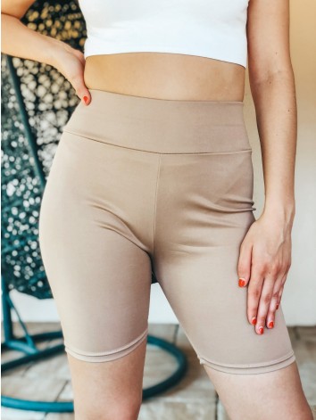 Női bézs kerékpáros leggings Melisa