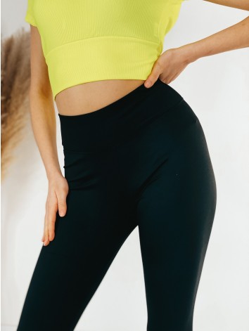 Női fitness fekete leggings GORGEOUS