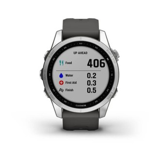 Hodinky Garmin Fenix 7S 010-02539-01 Silver / Graphite Band